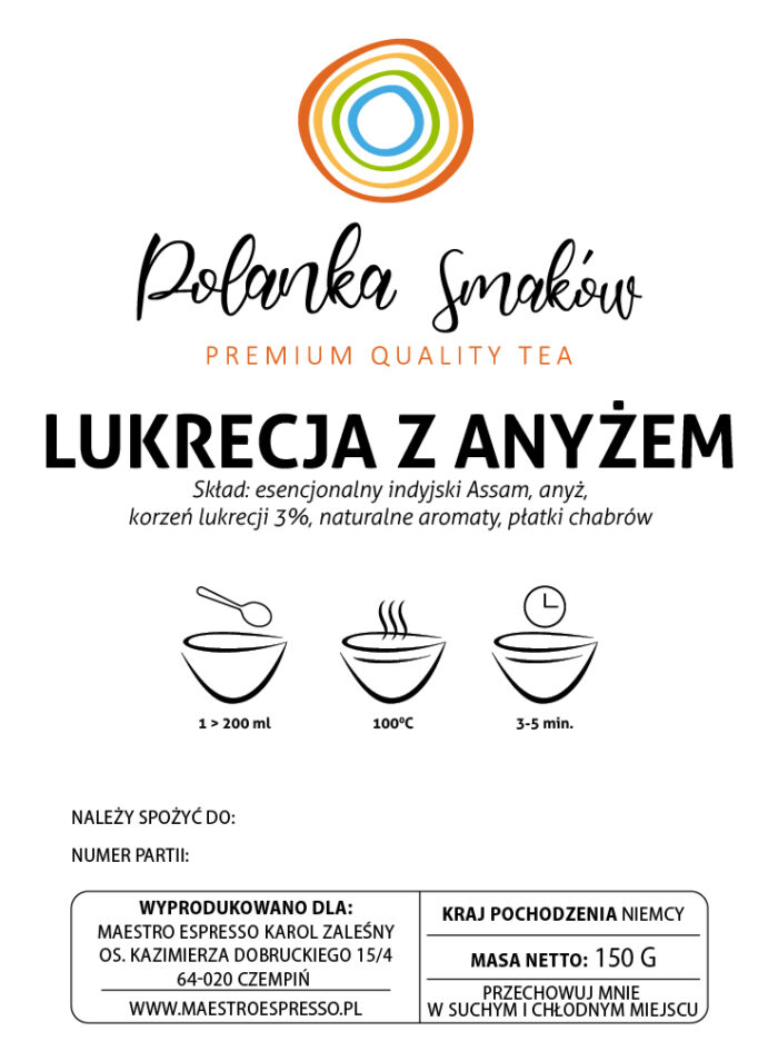 Polanka Smaków Lukrecja z Anyżem