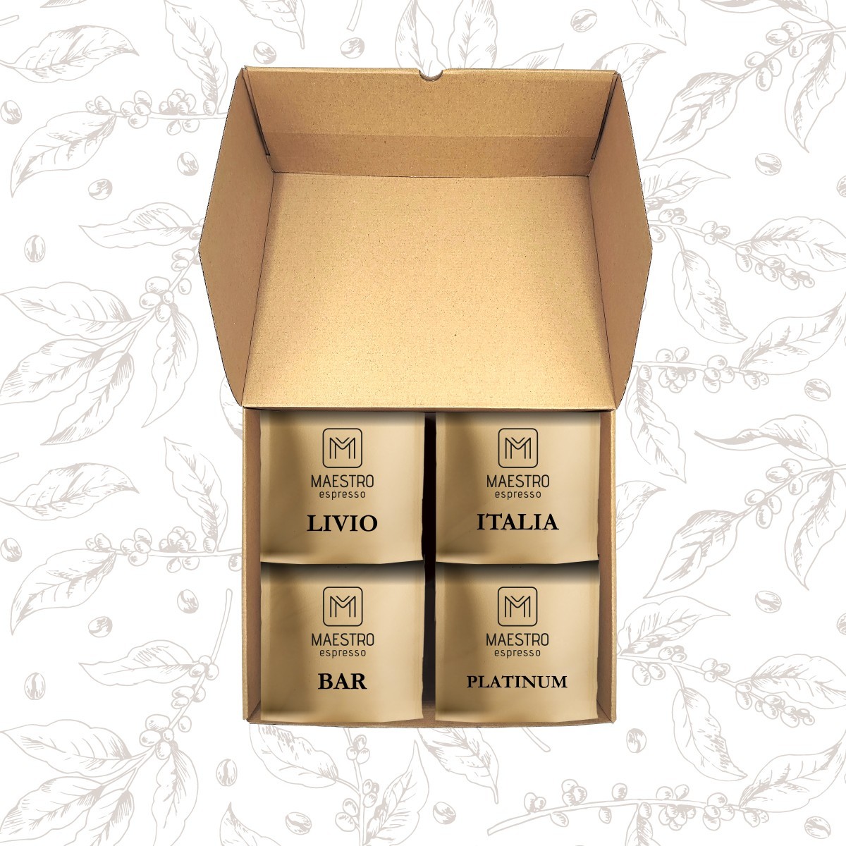 1-2 Kawowy Zestaw Startowy nr 2 - 4x250 g - obrazek 1