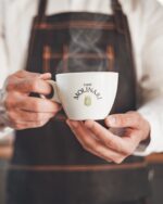 Filiżanka kolekcjonerska Latte  Caffe Molinari Bianco Lucido 320 ml - obrazek 3