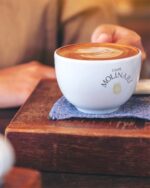 Filiżanka kolekcjonerska do Cappuccino  Caffe Molinari Bianco Lucido 200 ml - obrazek 2