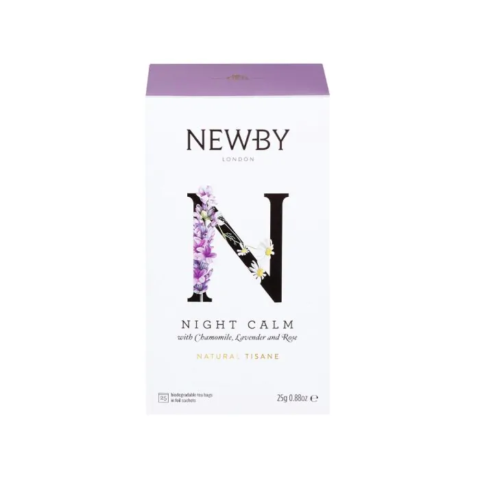 night-calm-tisane-newby-teas Night Calm – 25 saszetek - obrazek 1
